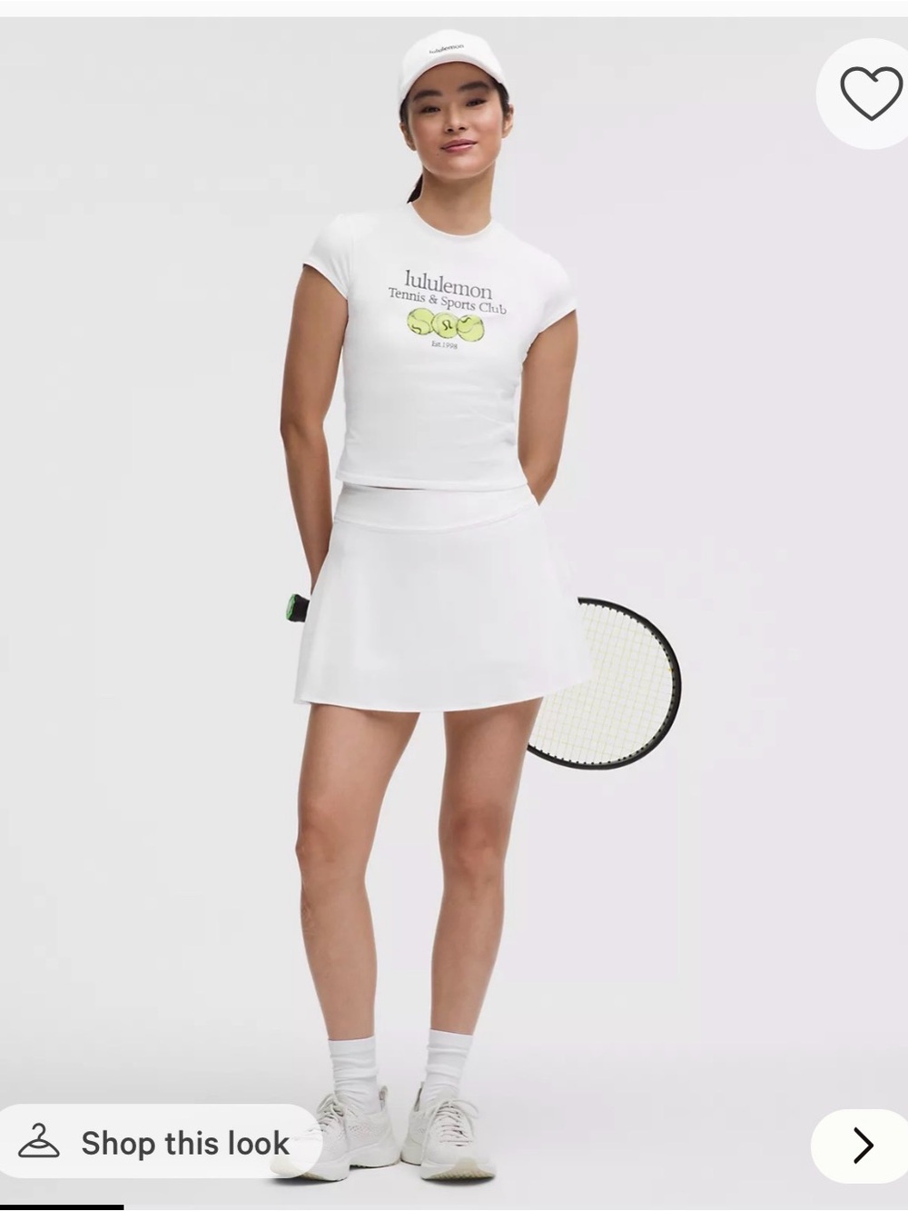 Lululemon Lightweight High-Rise Tennis Skirt